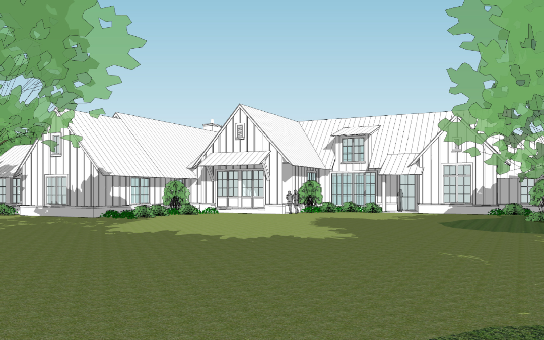 Modern Lakehouse Cottage